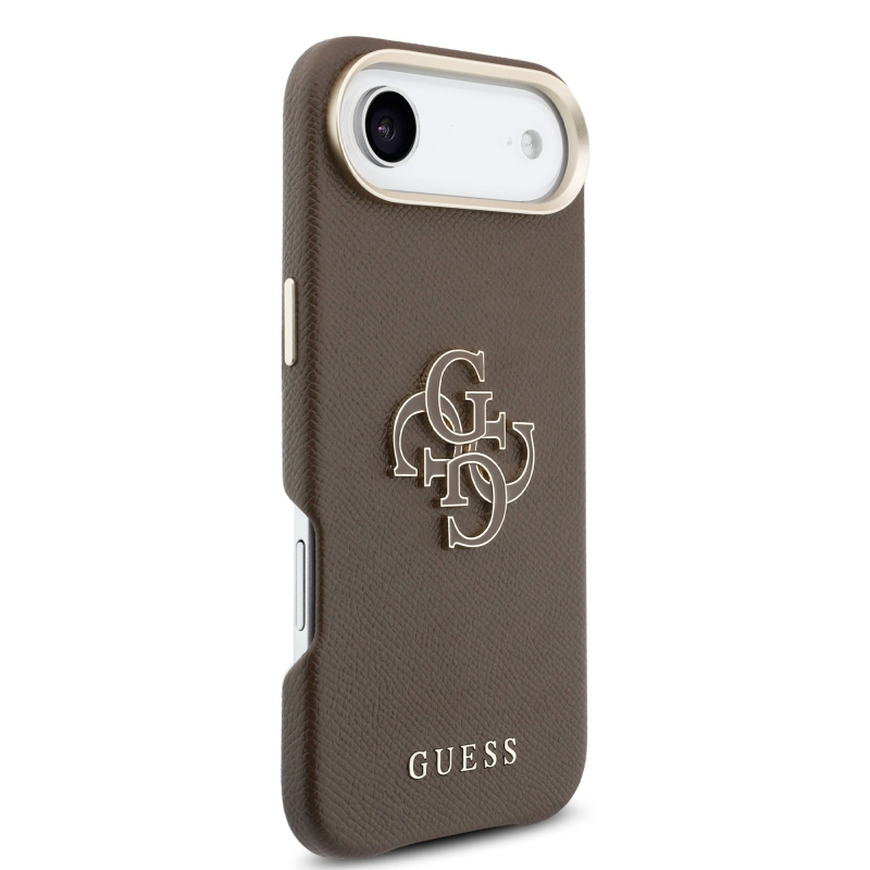 Guess PU gyanta logós hátlap iPhone Air barna színű iPhone Airhez
