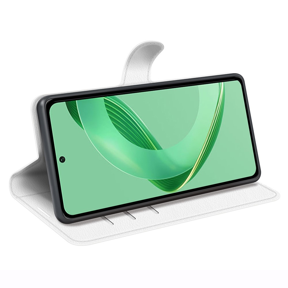 Litchi könyv tok Huawei Nova 12 SE-hez - fehér