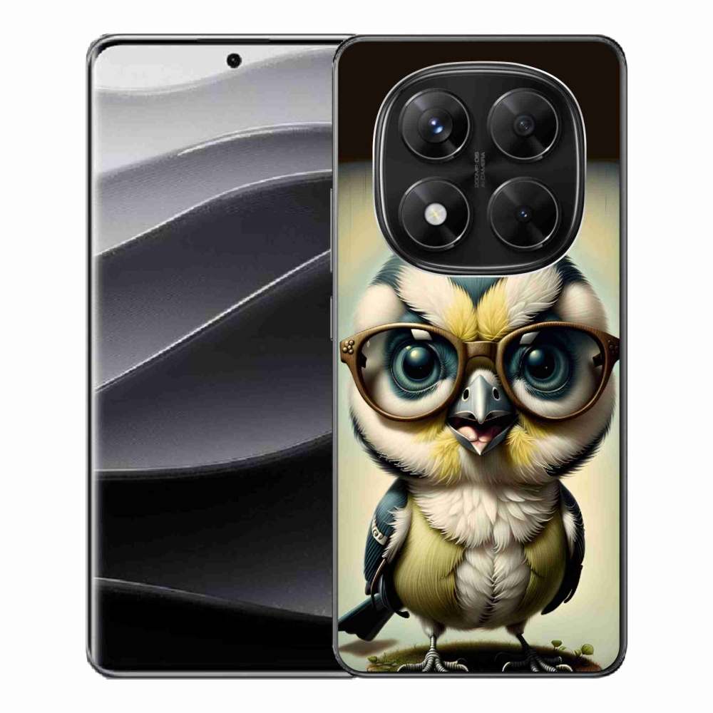 Gél borítás mmCase a Xiaomi Redmi Note 14 Pro 5G/Poco X7 5G - kölyök szemüveggel