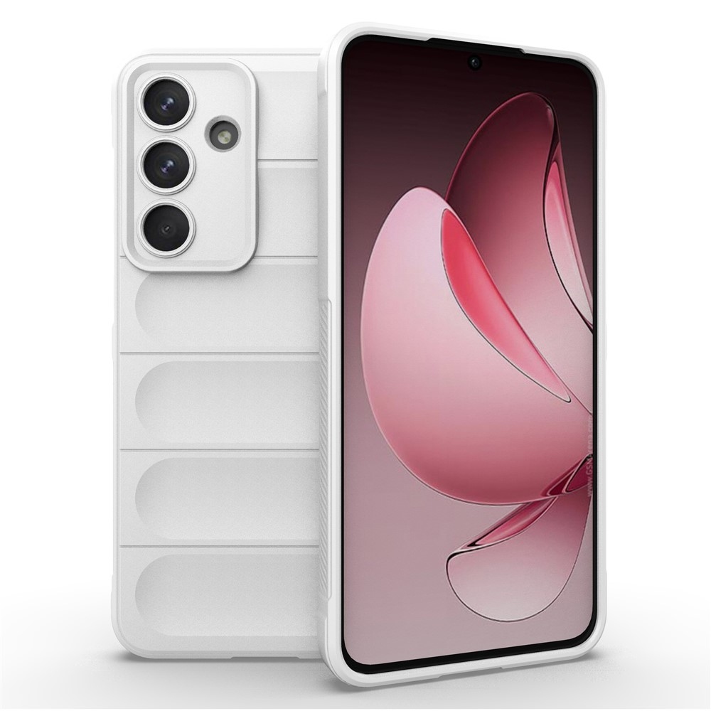 Rugg tartós zselés tok Samsung Galaxy S25 FE készülékhez - fehér