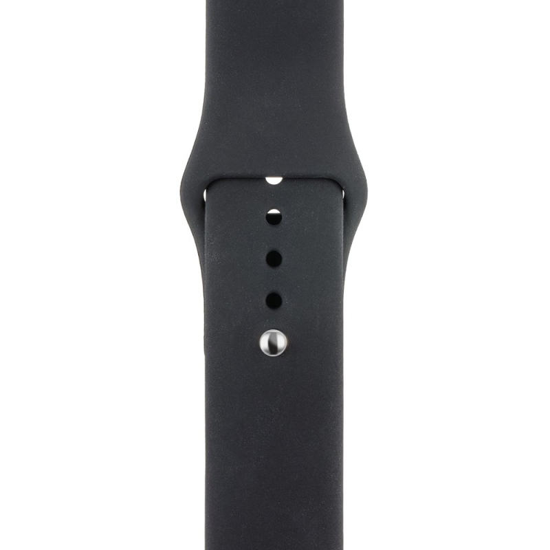 Csomag:ME szilikon szíj az Apple Watch 38-41mm S-M Fekete órához