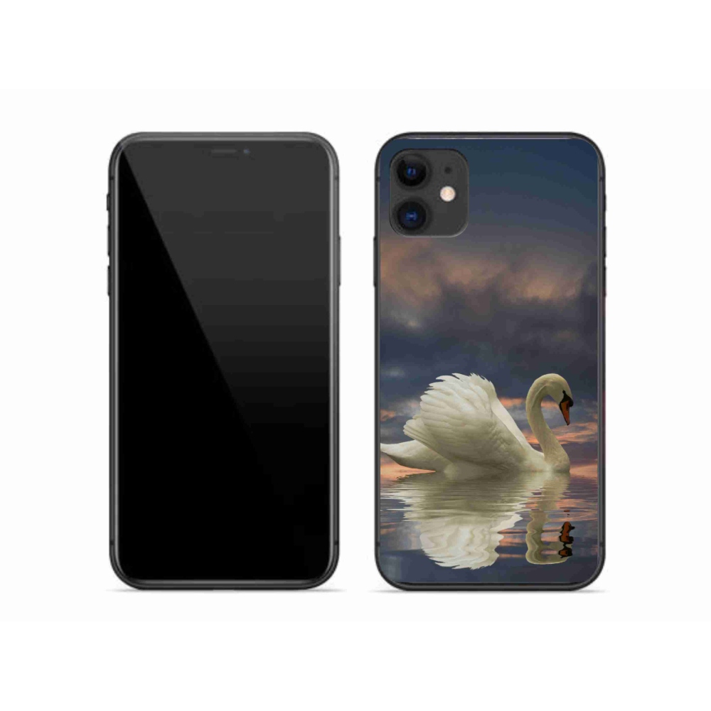 Gél borítás mmCase iPhone 11 készülékhez - hattyú