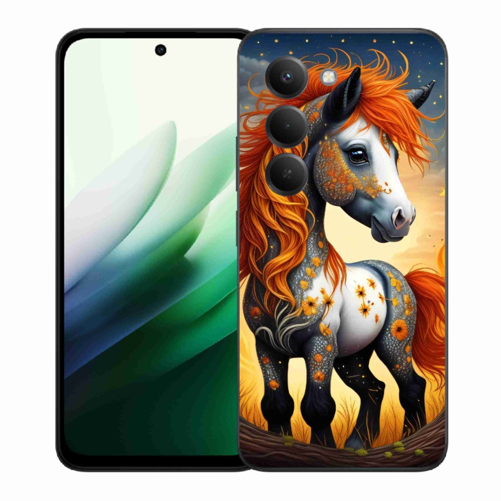 Gél borítás mmCase a Xiaomi Redmi 15 5G-hez - színes póni