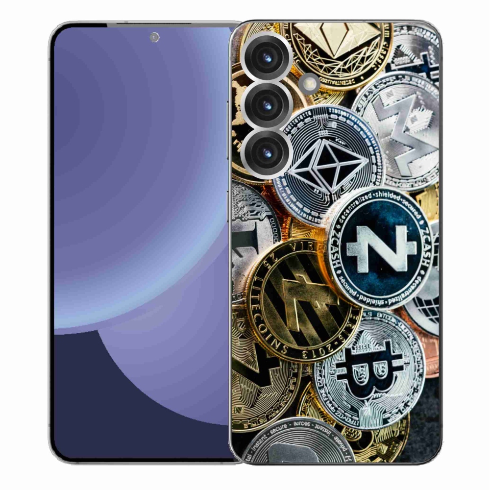 Gél borító mmCase Samsung Galaxy S25+ - kriptovalutákhoz