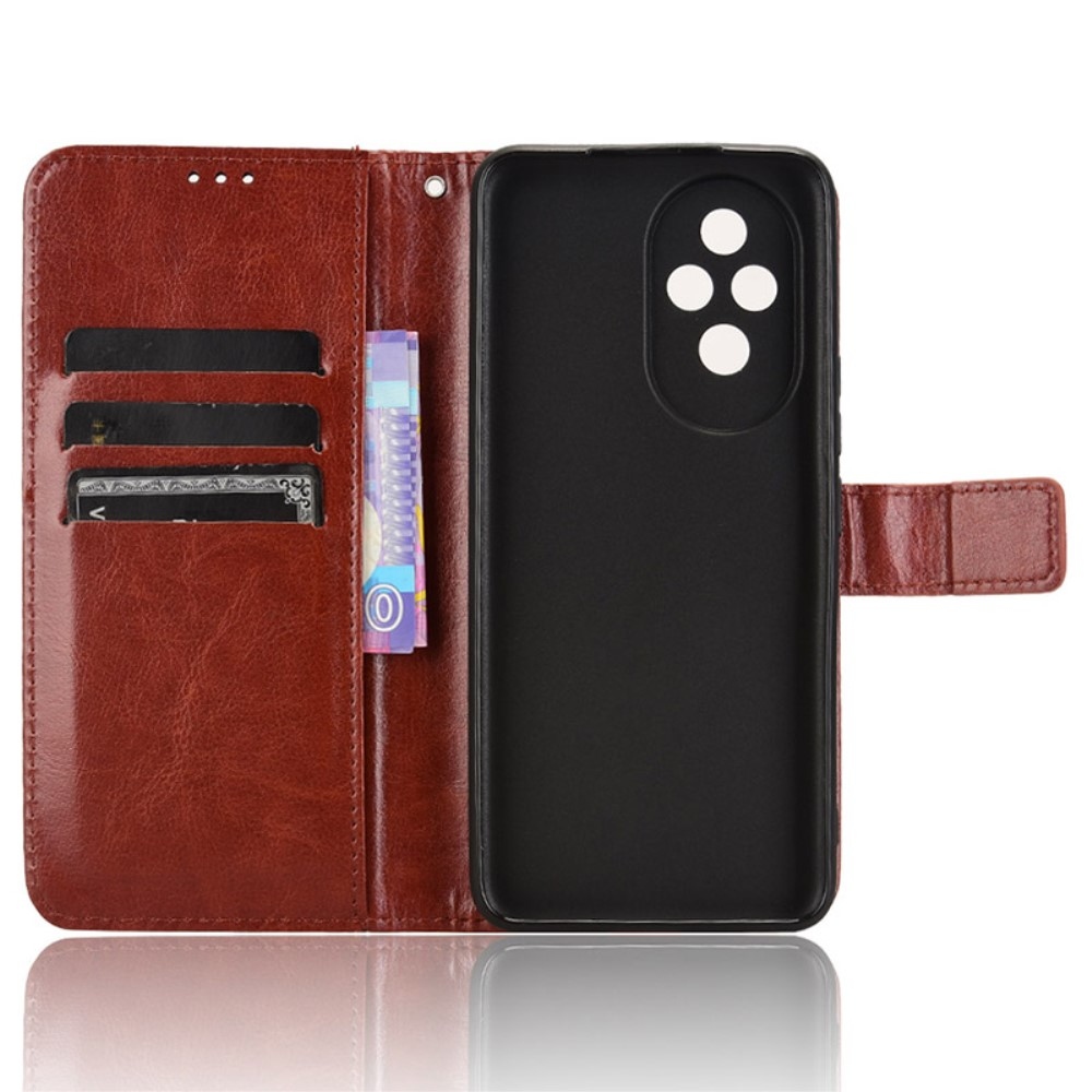 Őrült könyvtáska a Honor 200 5G-hez - barna