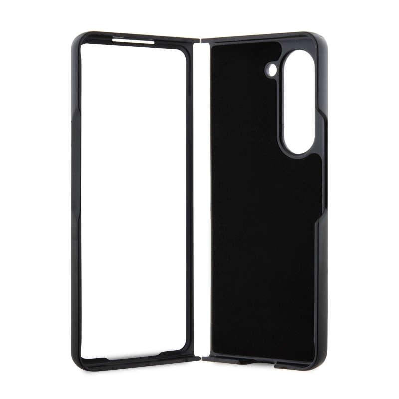 Karl Lagerfeld PU Saffiano Karl és Choupette NFT hátlap Samsung Galaxy Z Fold 5 fekete