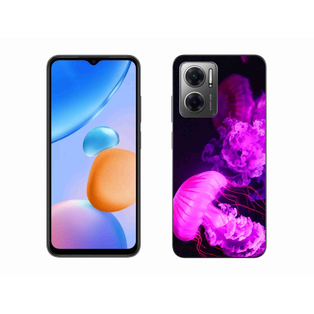 Gél borító mmCase a Xiaomi Redmi 10 5G-hez - medúza 1