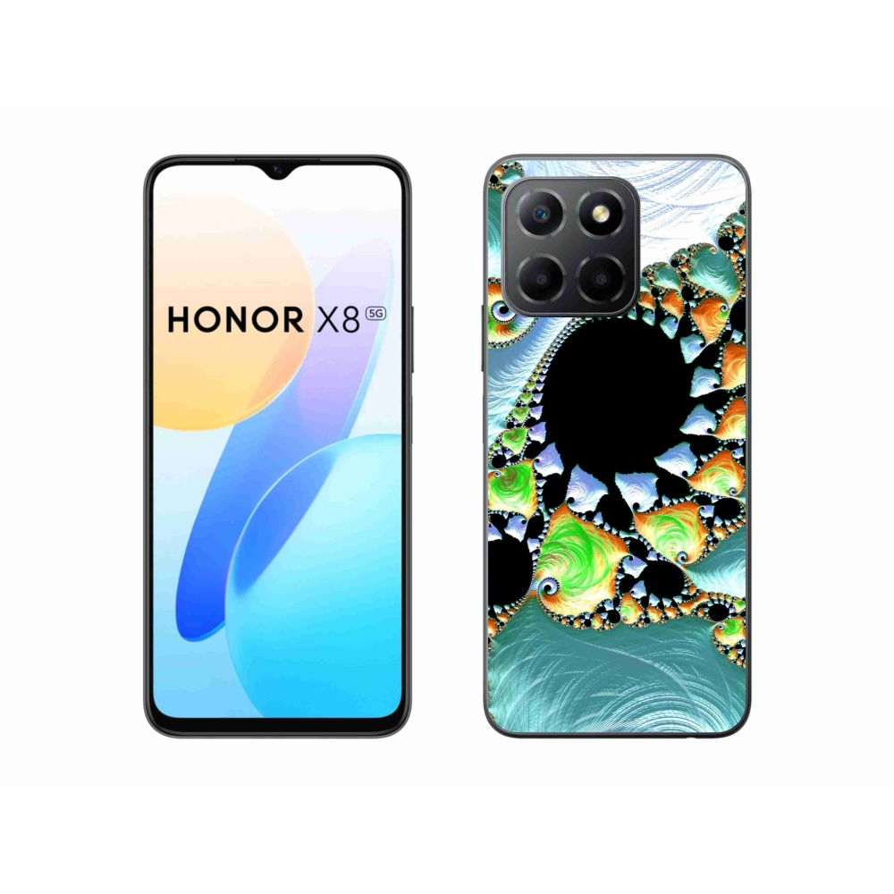 Zselés borítás mmCase a Honor X8 5G készülékhez - absztrakt motívum 21