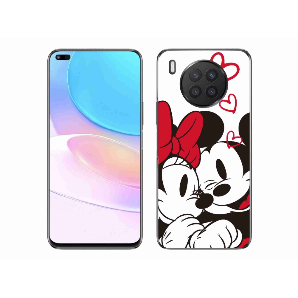 Gél borító mmCase a Huawei Nova 8i készülékhez - minnie és mickey