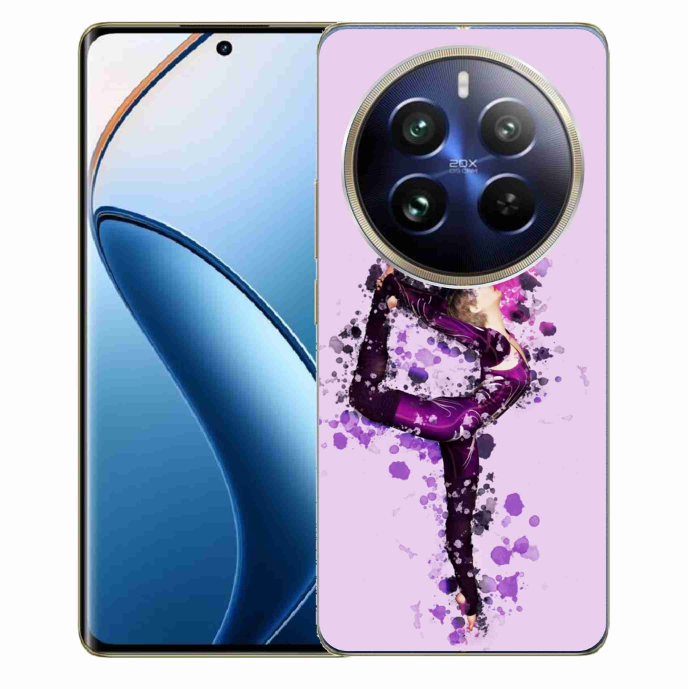 Gél borítás mmCase a Realme 12 Pro 5G/12 Pro+ 5G modellhez - balerina