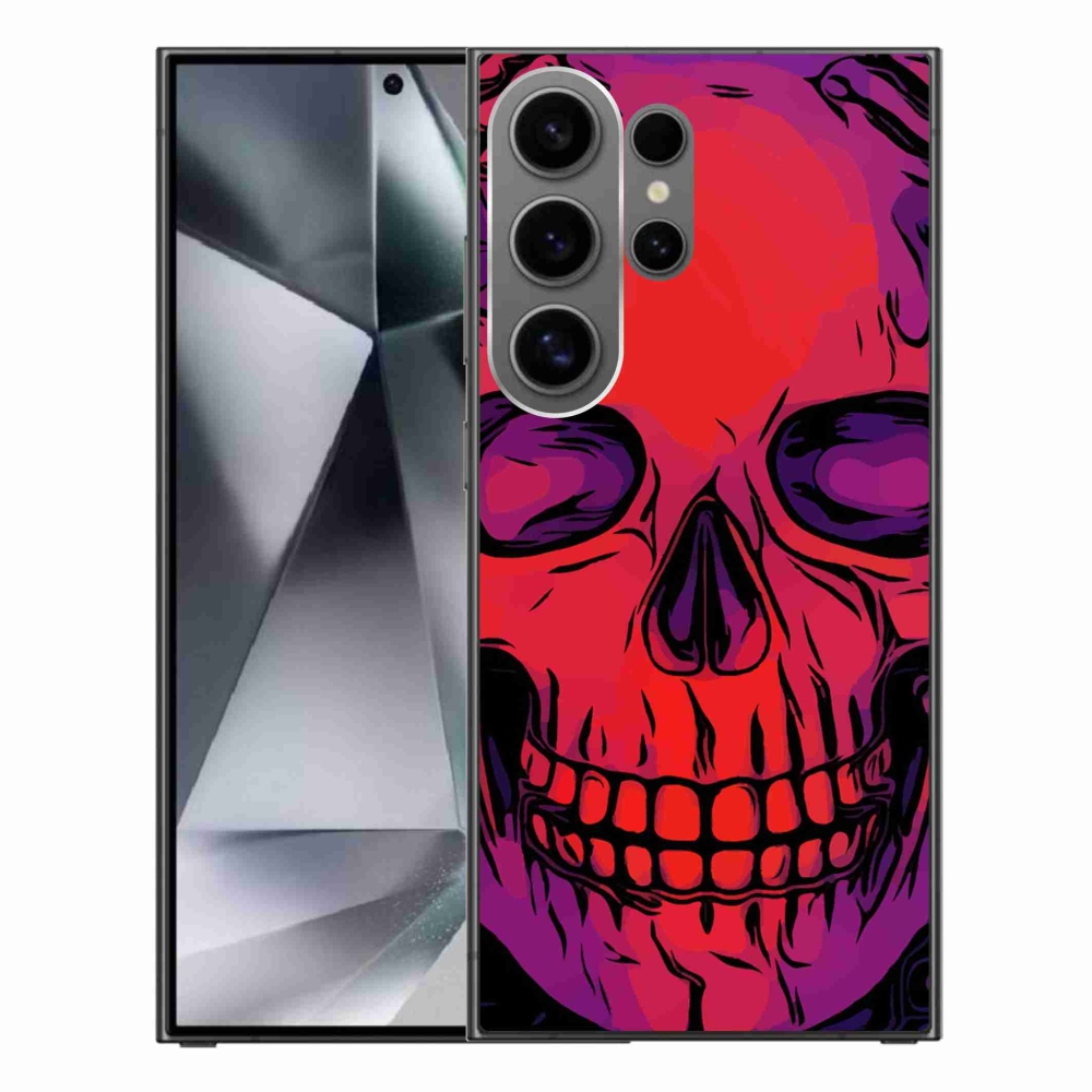 Gél tok mmCase a Samsung Galaxy S24 Ultra készülékhez - skull