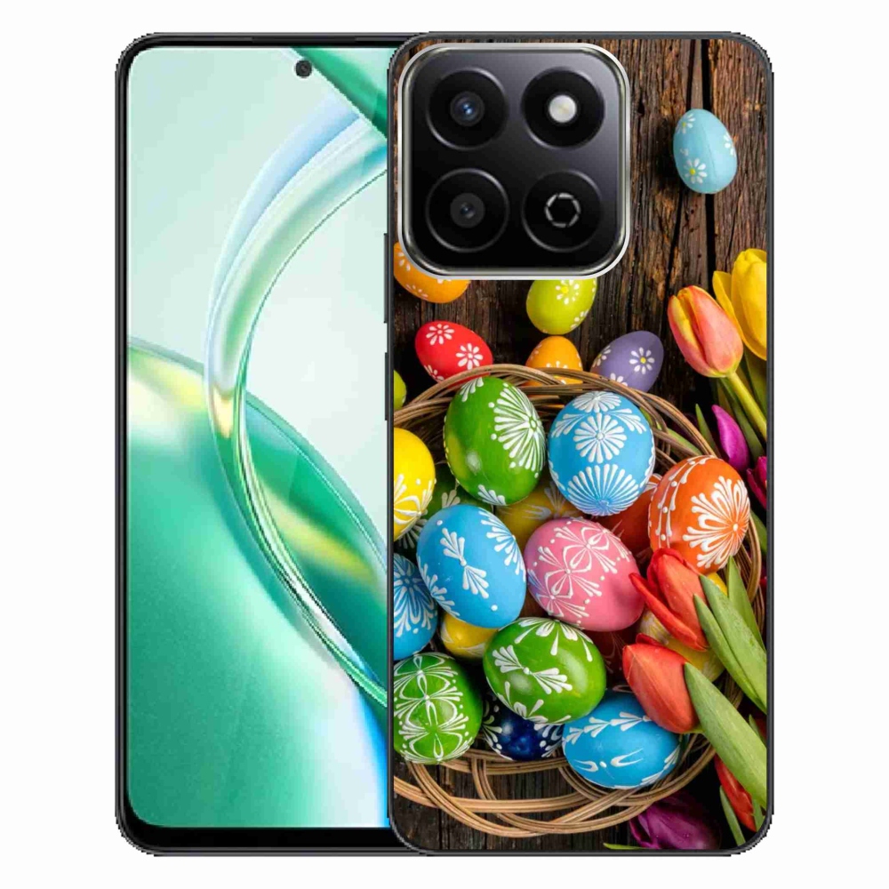 Zselés borítás mmCase a Honor 200 Smart 5G készülékhez - Húsvéti tojások