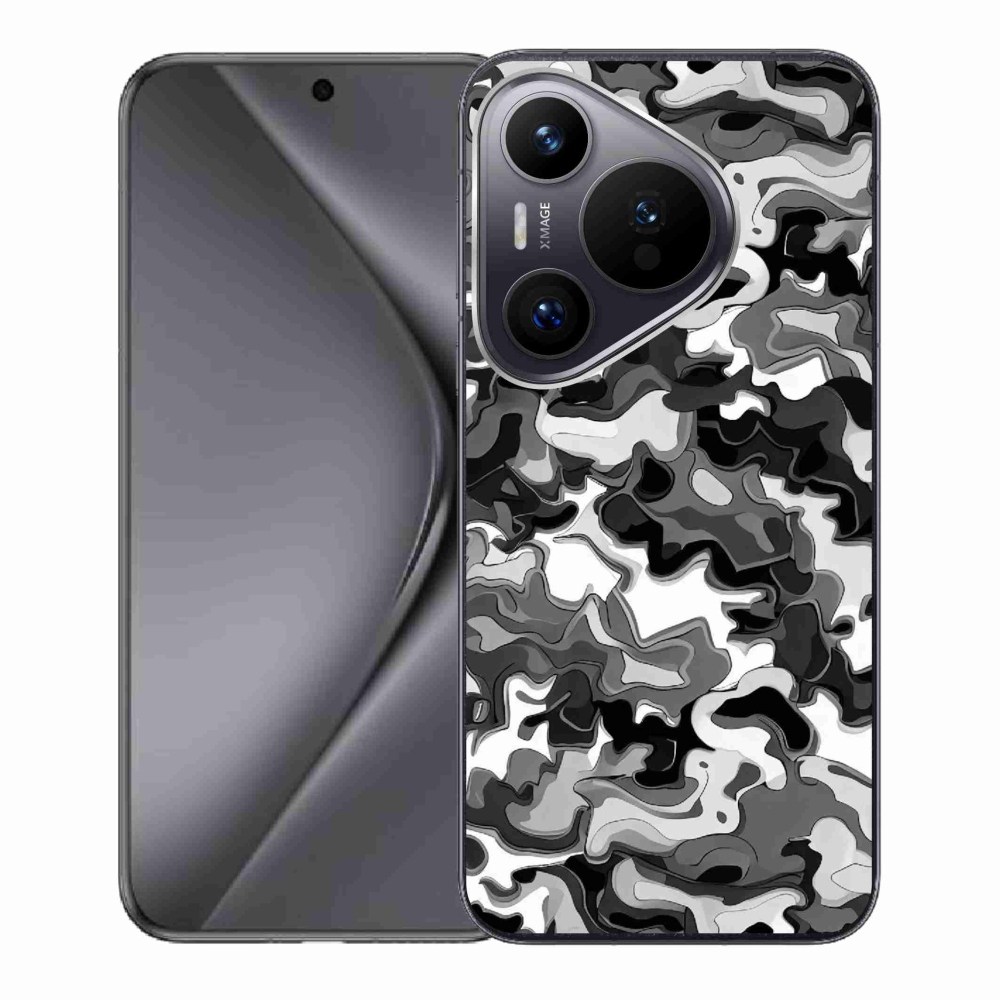 Gél borítás mmCase a Huawei Pura 70 készülékhez - terepszínű minta 3