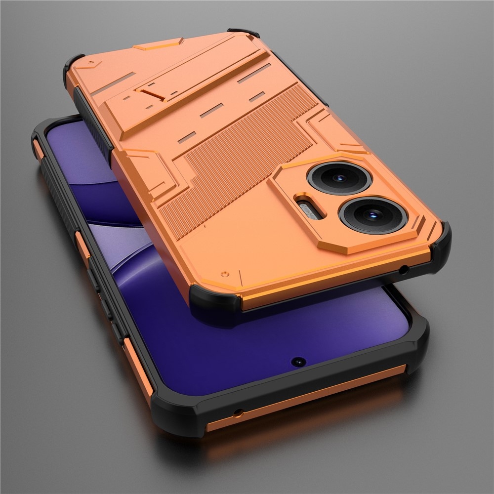 Tartós borító Xiaomi Poco F7 5G - narancssárga színben