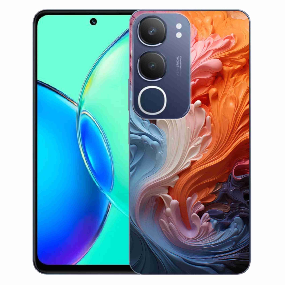 Gél borítás mmCase a Vivo Y19s készülékhez - absztrakt motívum 8