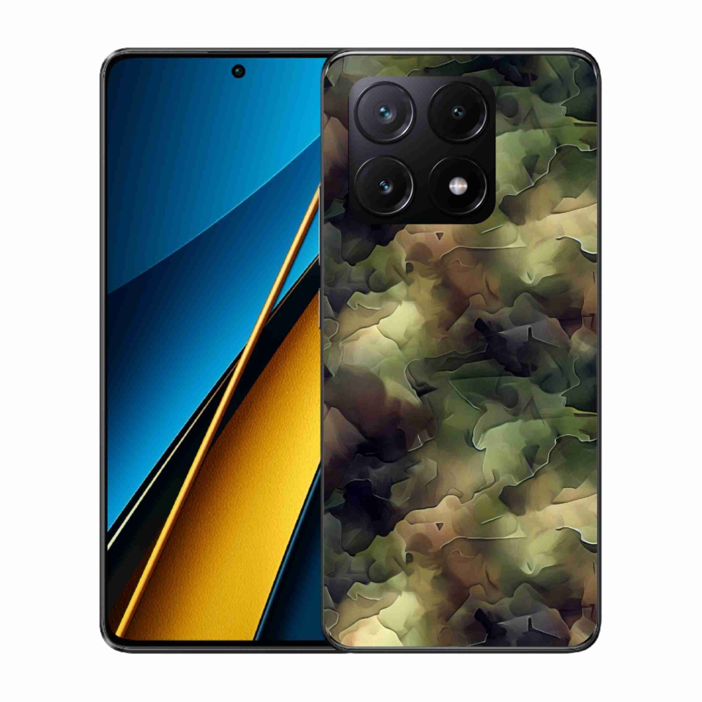 Gél borítás mmCase a Xiaomi Poco X6 Pro 5G-hez - álcázó minta 10