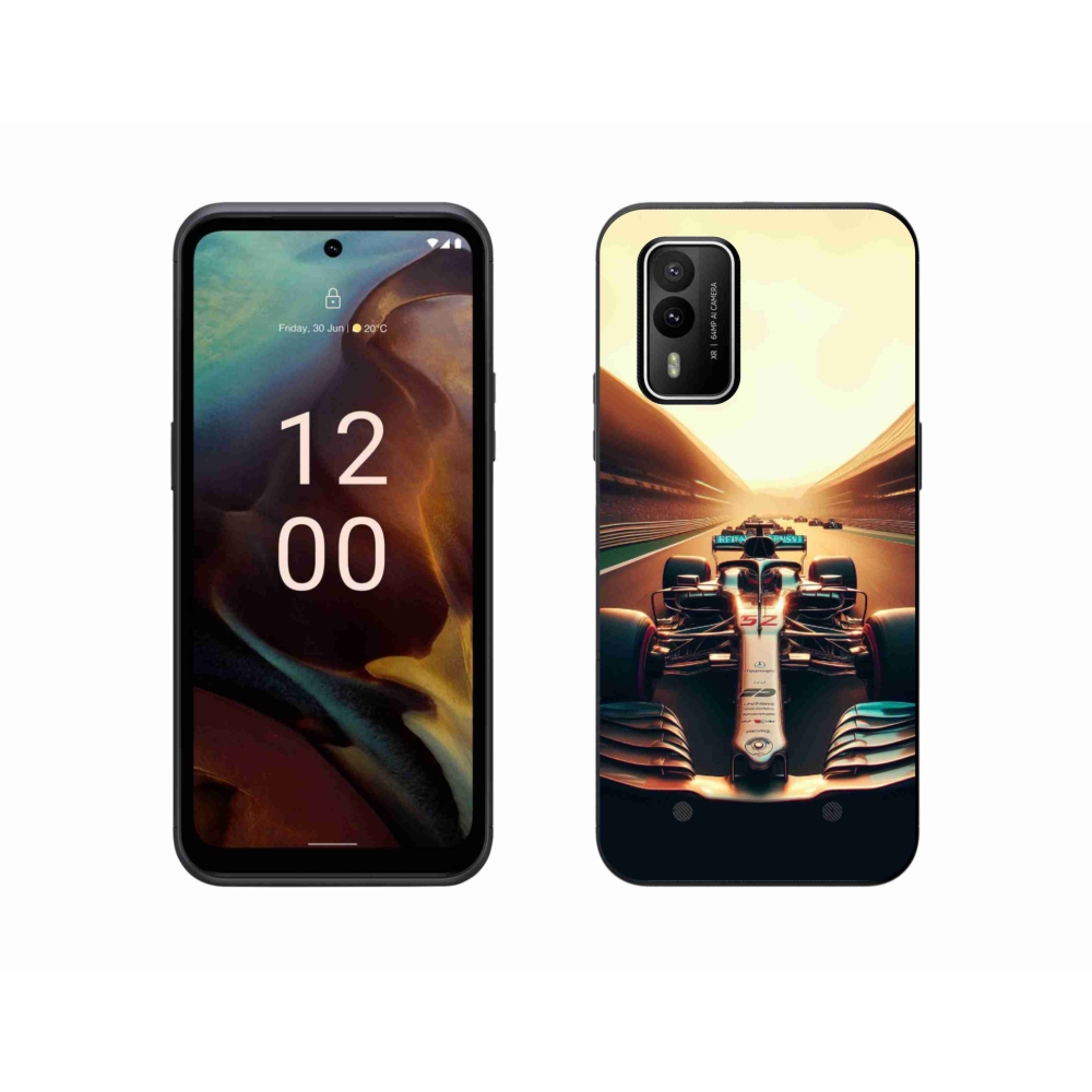 Zselés borítás mmCase a Nokia XR21 készülékhez - formula 1