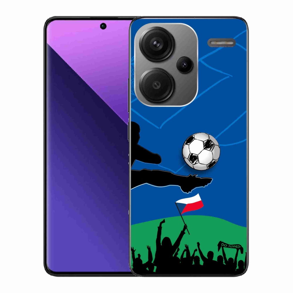 Gél borítás mmCase a Xiaomi Redmi Note 13 Pro+ 5G - futballszurkolók számára