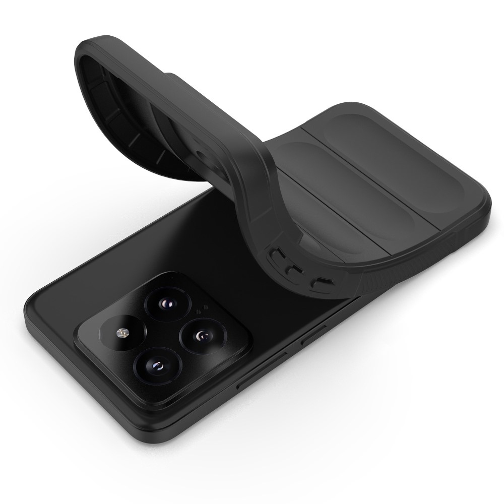 Rugg tartós zselés tok Xiaomi 14 - fekete