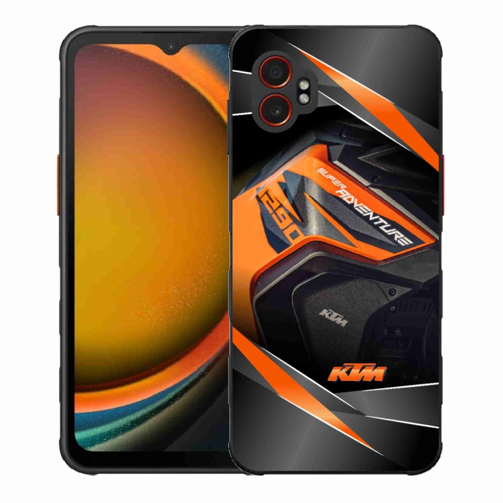 Zselés borítás mmCase Samsung Galaxy Xcover 7 Pro készülékhez - motoros ktm