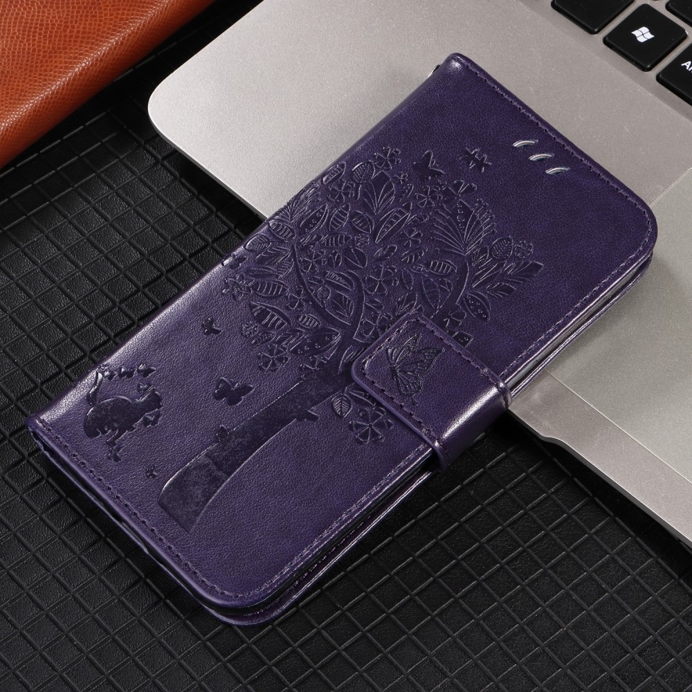 Fák könyve tok Xiaomi Redmi A5 (171.7x77.8x8.3mm) - sötétlila