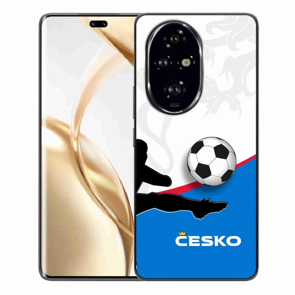 Gél borítás mmCase a Honor 200 Pro 5G készülékhez - futball Csehország 3