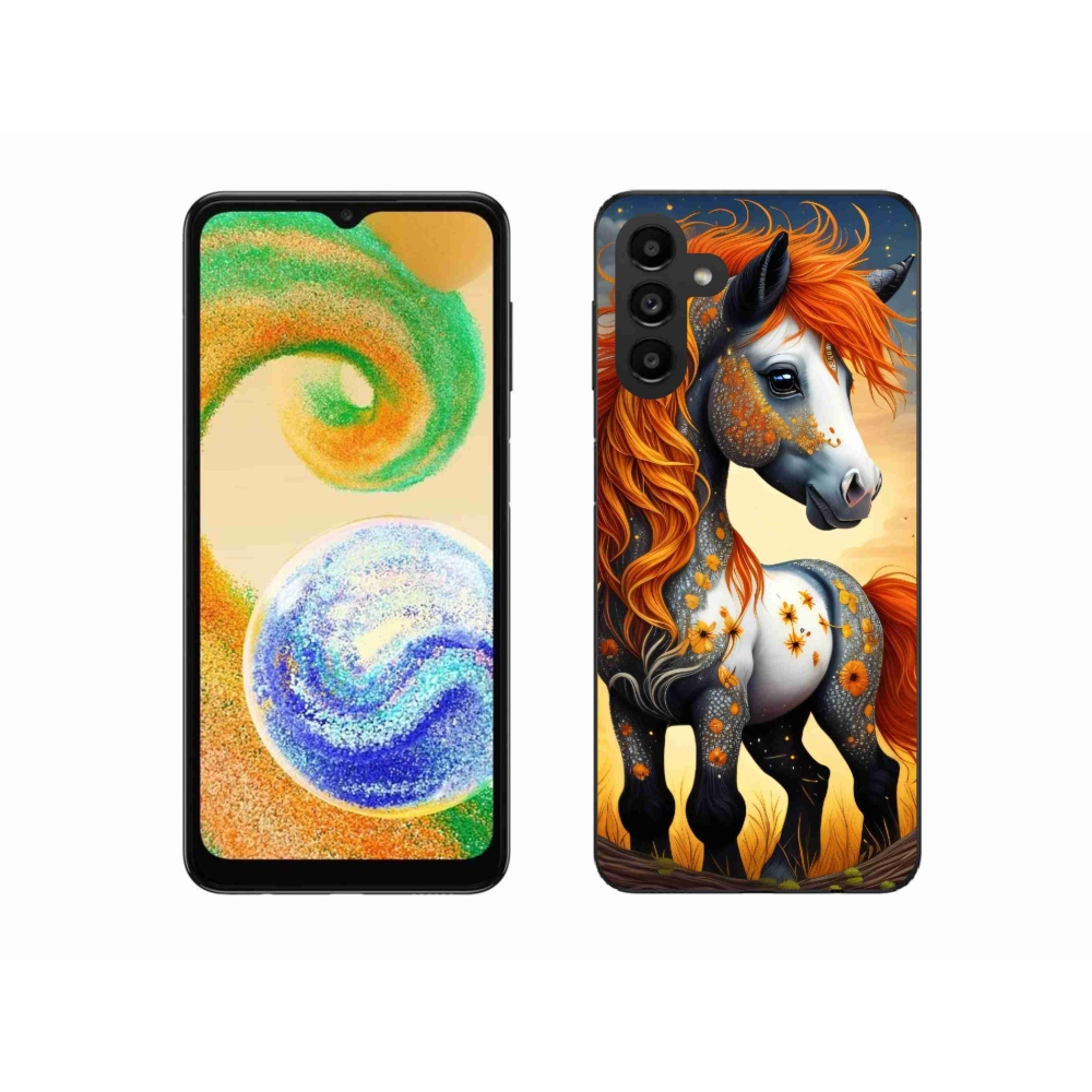 Zselés borító mmCase Samsung Galaxy A04s (164.7x76.7x9.1mm) - színes póni