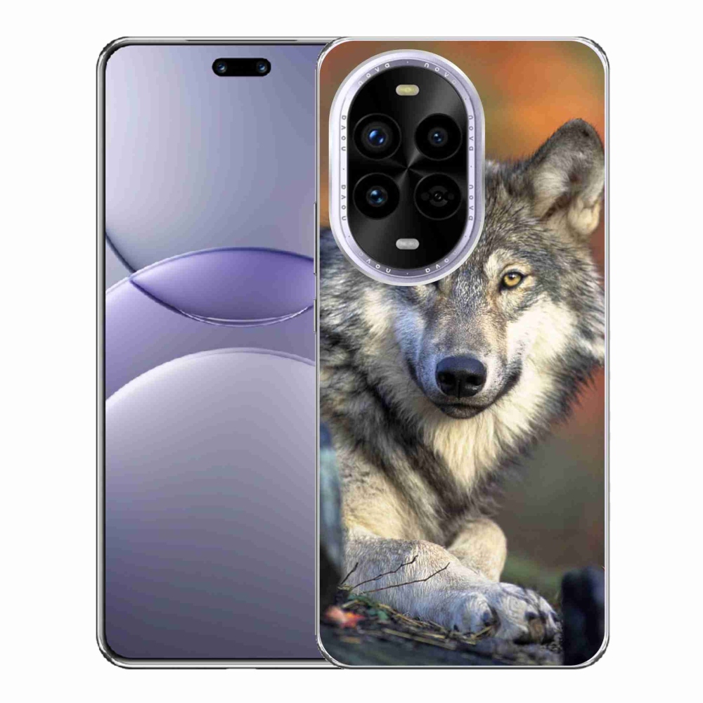 Zselés borítás mmCase a Huawei Nova 13 Pro 5G-n - farkas
