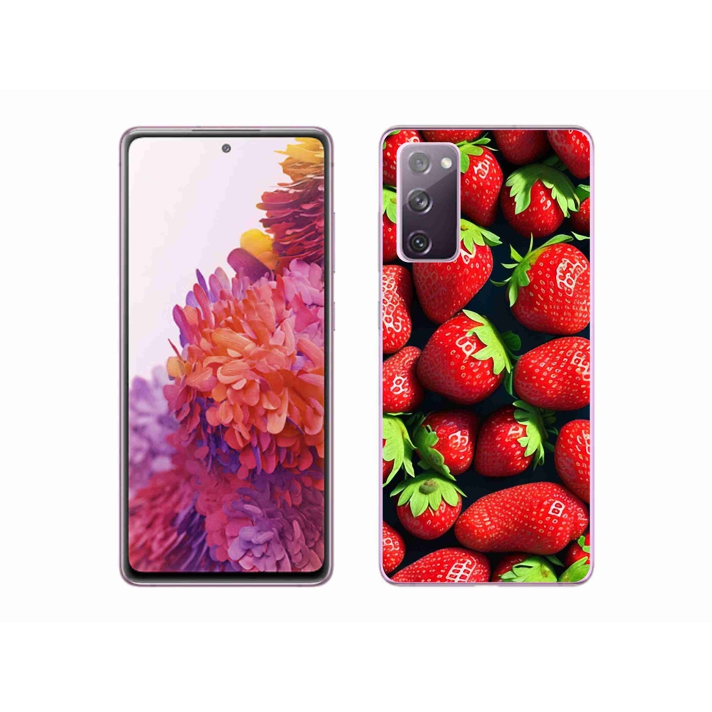 Gél védőhuzat mmCase Samsung Galaxy S20 FE készülékhez - szamóca