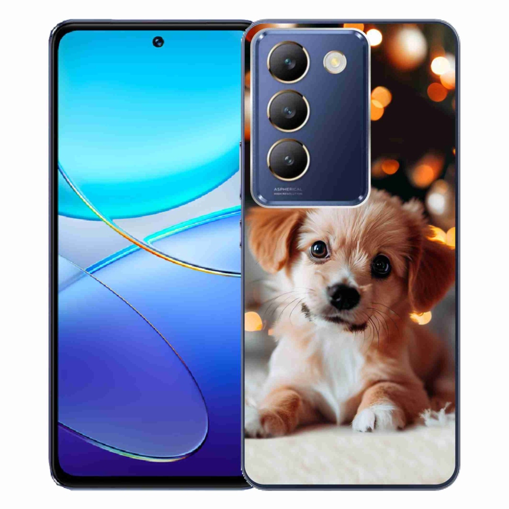 Gél borító mmCase a Vivo V40 SE 4G/5G készülékhez - kölyökkék