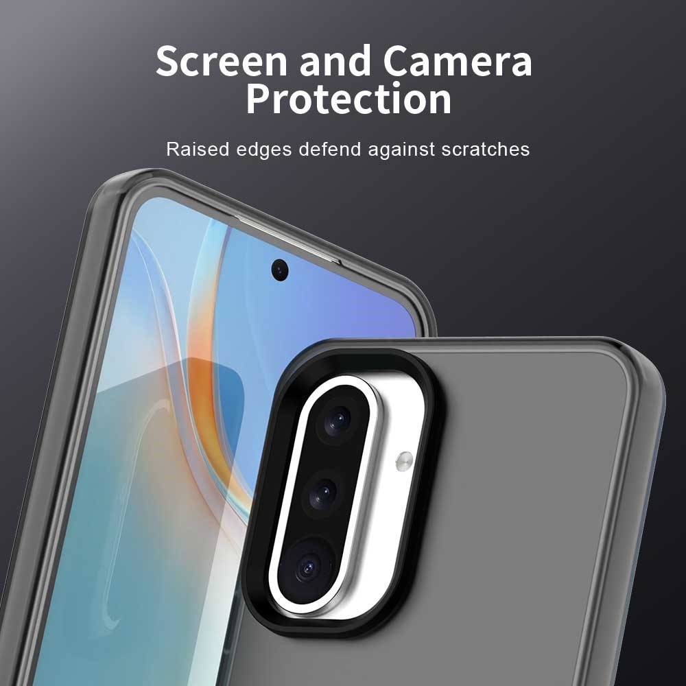 Candy matt zselés tok Samsung Galaxy A36 5G/A56 5G - fekete