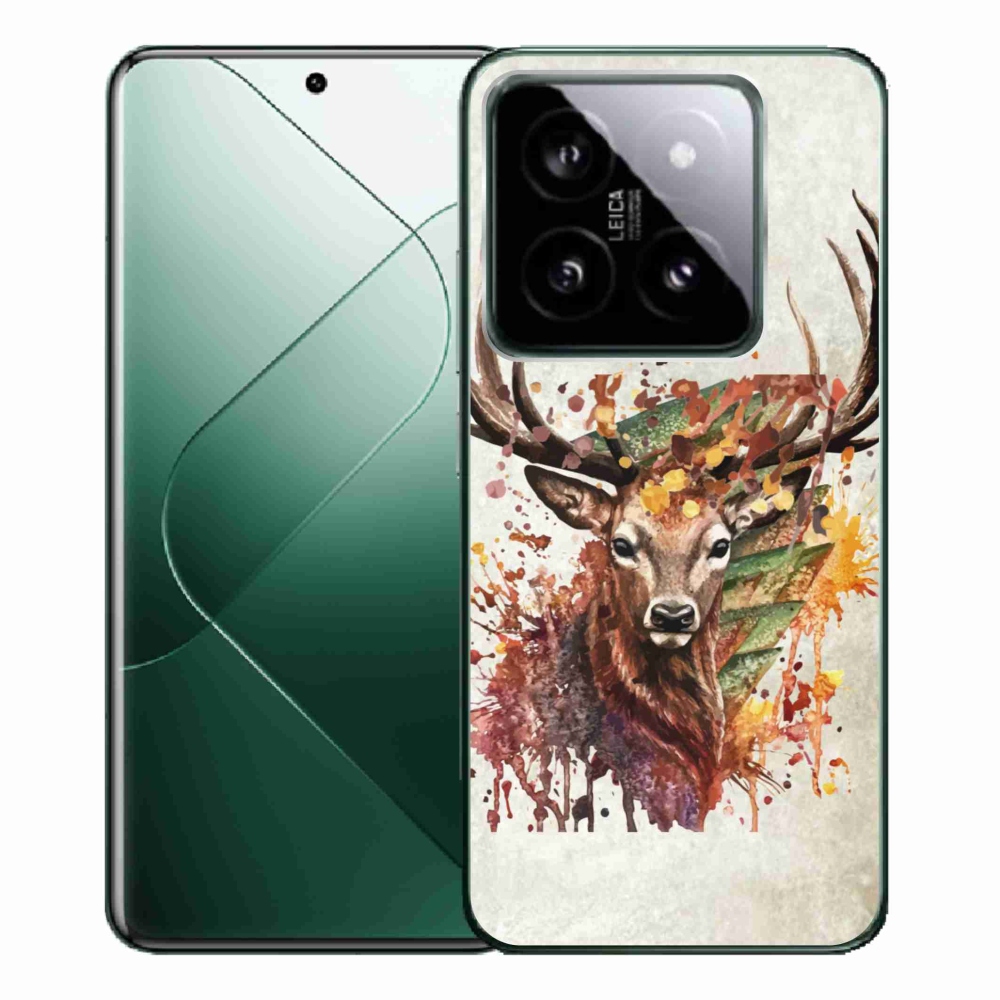 Gél tok mmCase a Xiaomi 14 Pro számára - szarvas 1