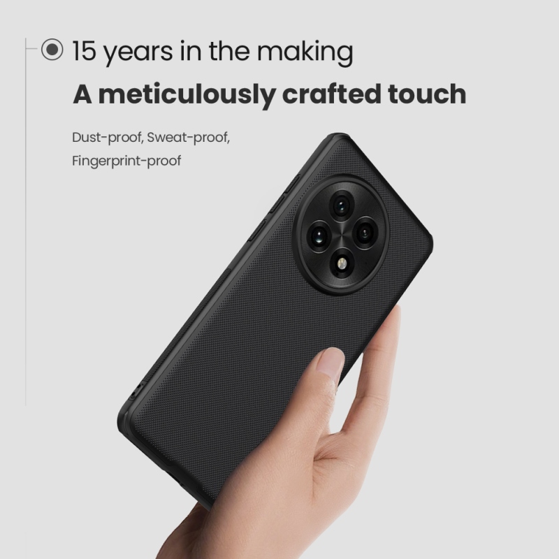 Nillkin Super Frosted PRO mágneses hátlap OnePlus 13-hoz Fekete