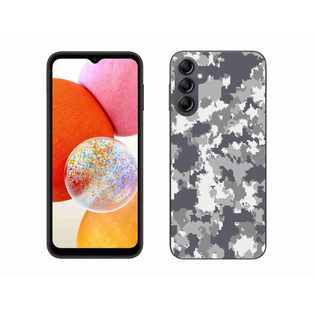 Zselés borítás mmCase Samsung Galaxy A14 4G/5G - terepszínű minta 2