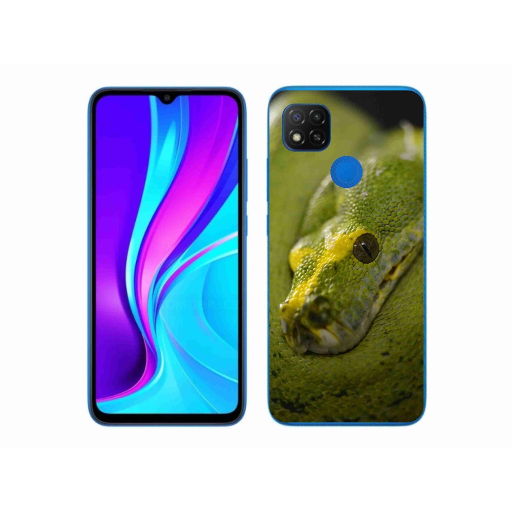 Gél borítás mmCase a Xiaomi Redmi 9C-hez - kígyó 2