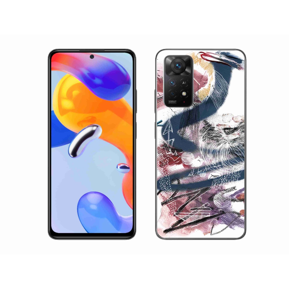 Gél borítás mmCase a Xiaomi Redmi Note 11 Pro 4G/5G számára - absztrakt motívum 28