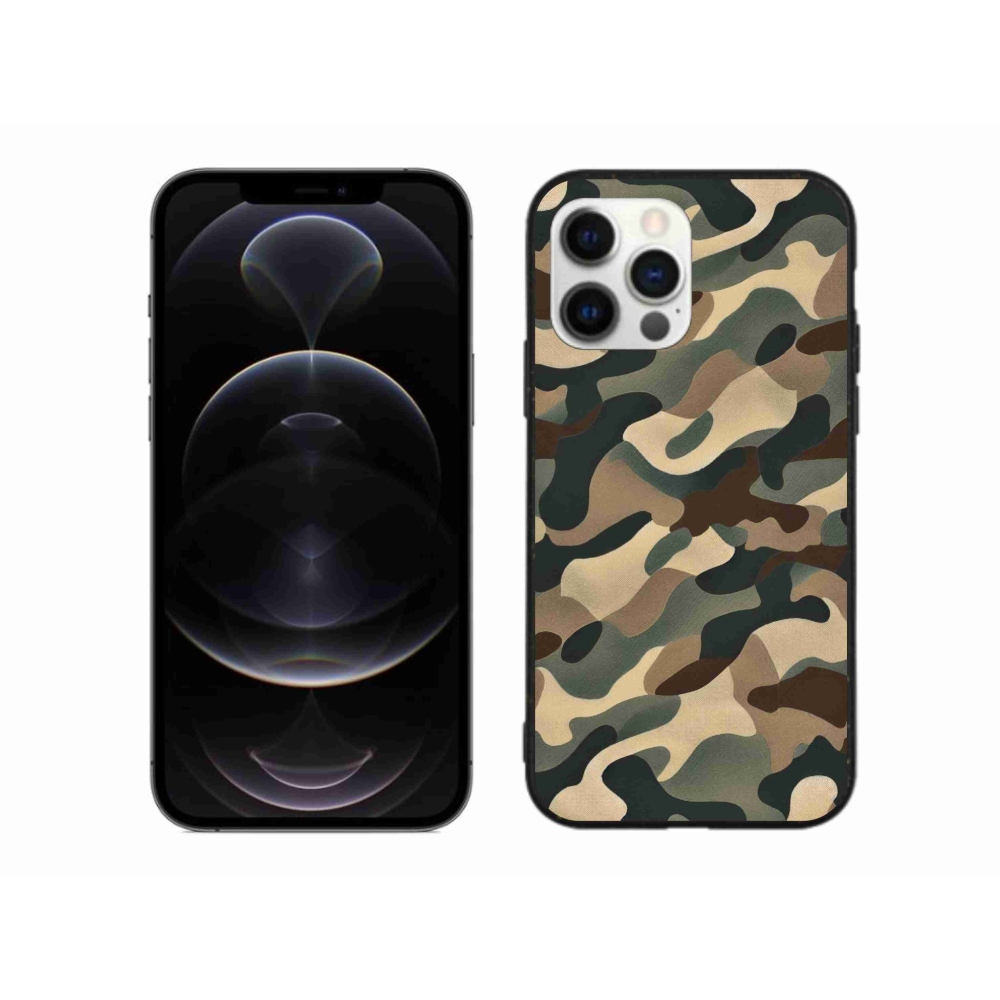 Zselés borítás mmCase iPhone 12 Pro Max készülékhez - álcázott minta 11