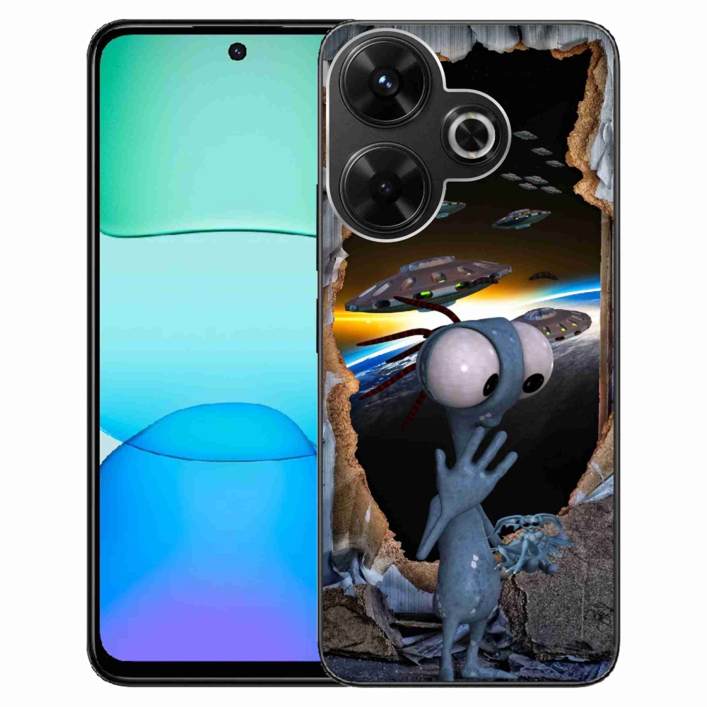 Gél borítás mmCase a Xiaomi Redmi 13 4G/Poco M6 4G - idegen színhez