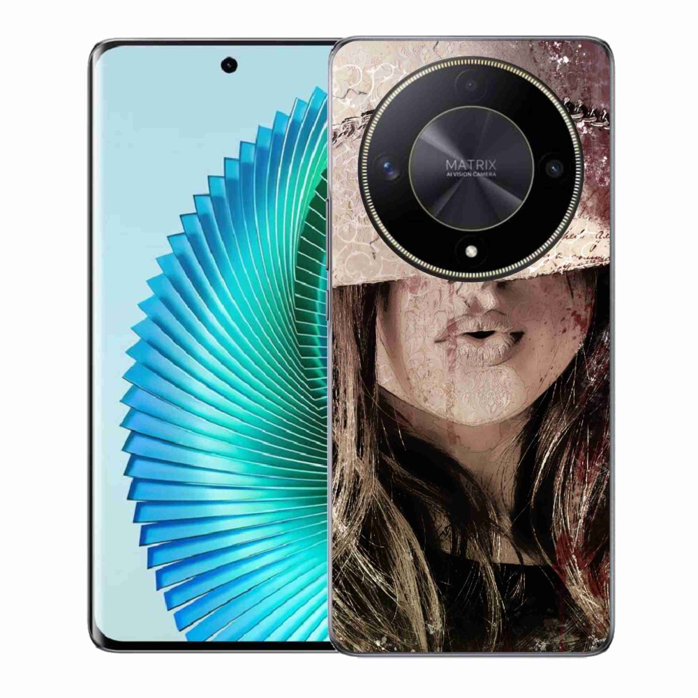 Gél borítás mmCase a Honor Magic 6 Lite 5G-n - lány