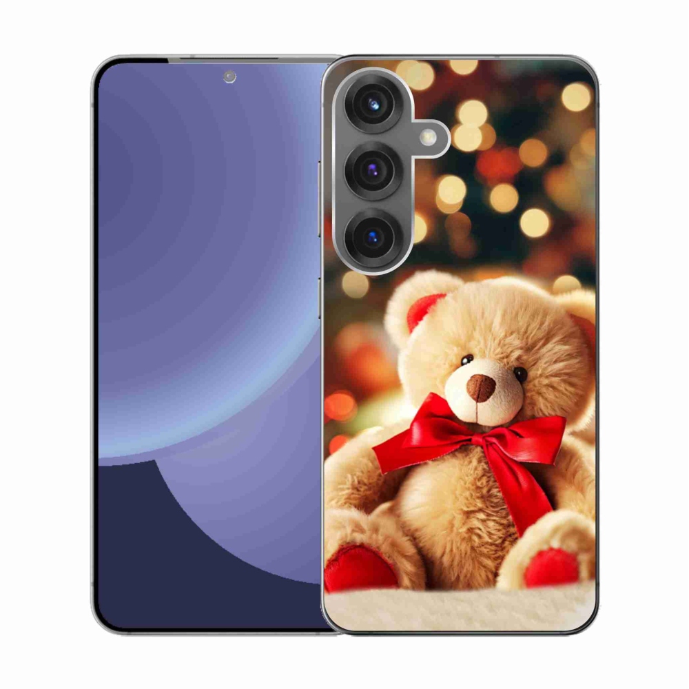 Zselés borítás mmCase Samsung Galaxy S25 készülékhez - mackó