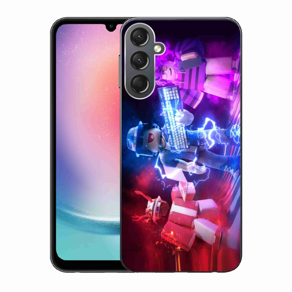 Zselés borítás mmCase Samsung Galaxy A24 készülékhez - roblox