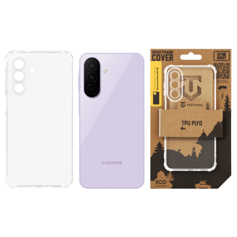 Taktikai TPU Plyo borító Samsung Galaxy A27 5G átlátszóhoz