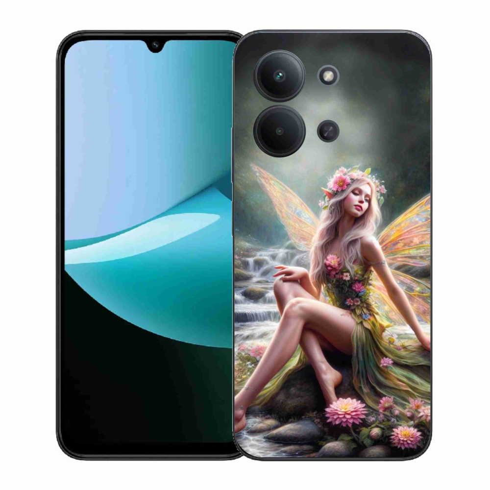 Gél borítás mmCase a Xiaomi Redmi 15C 4G (171mm)/Poco C85 4G (171mm) - pillangó nő 1