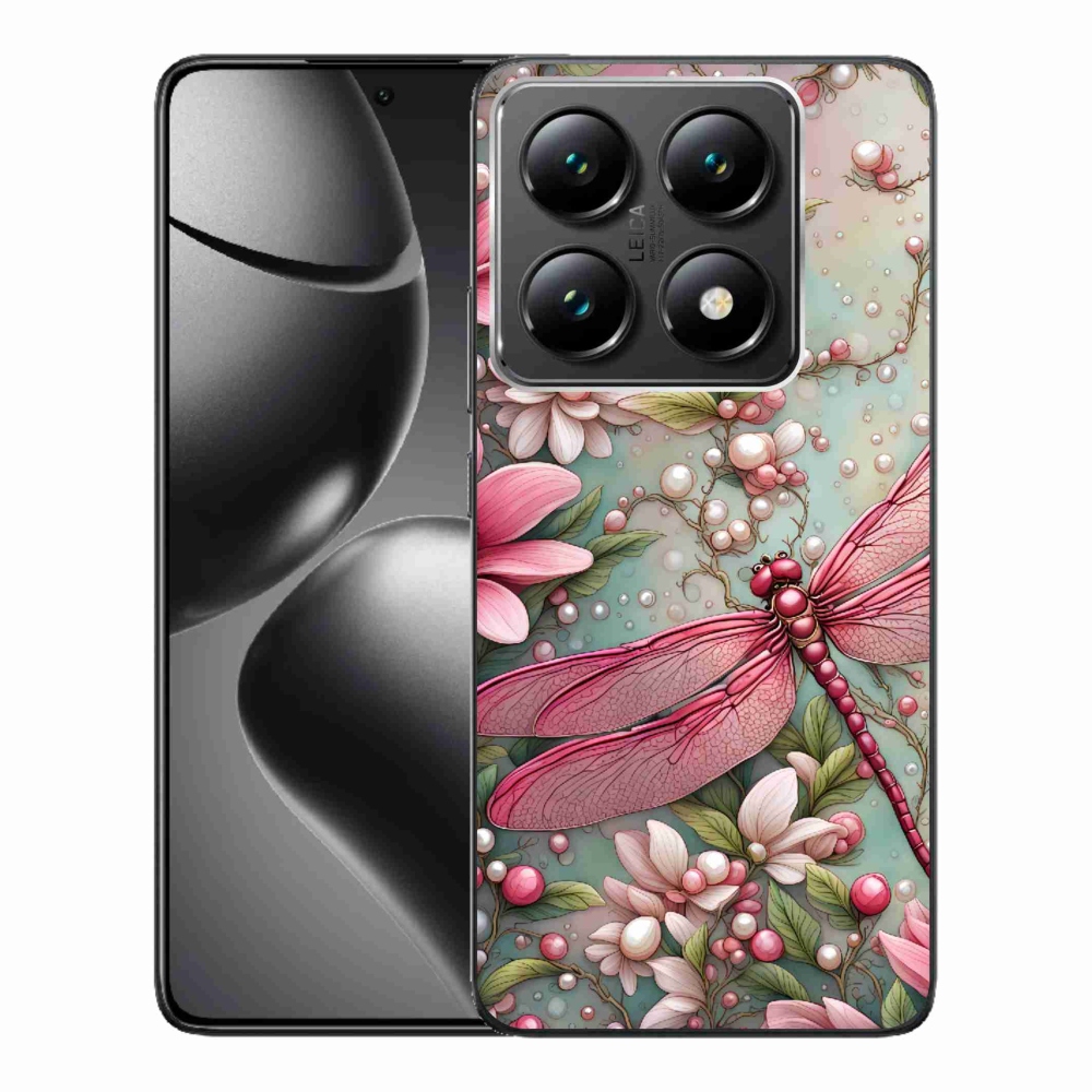 Gél borítás mmCase a Xiaomi 14T Pro számára - szitakötő