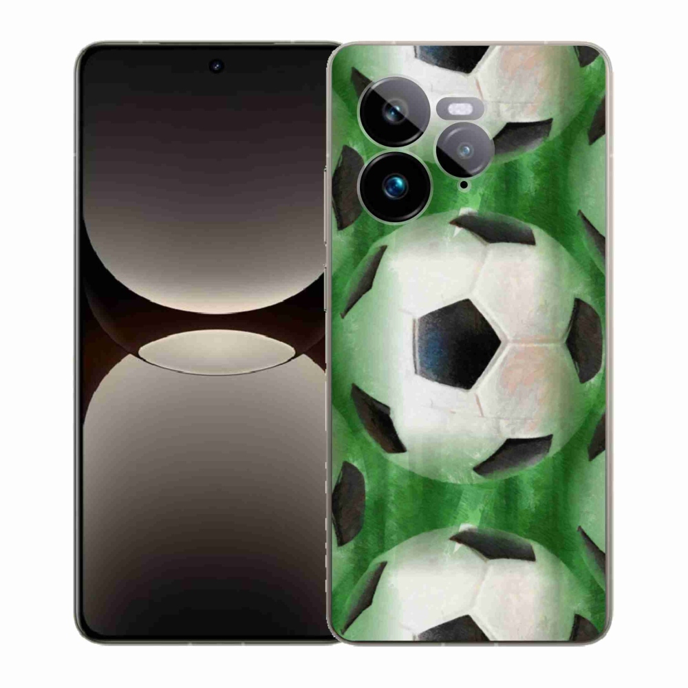 Gél borítás mmCase a Realme GT 7 Pro 5G számára - focilabda