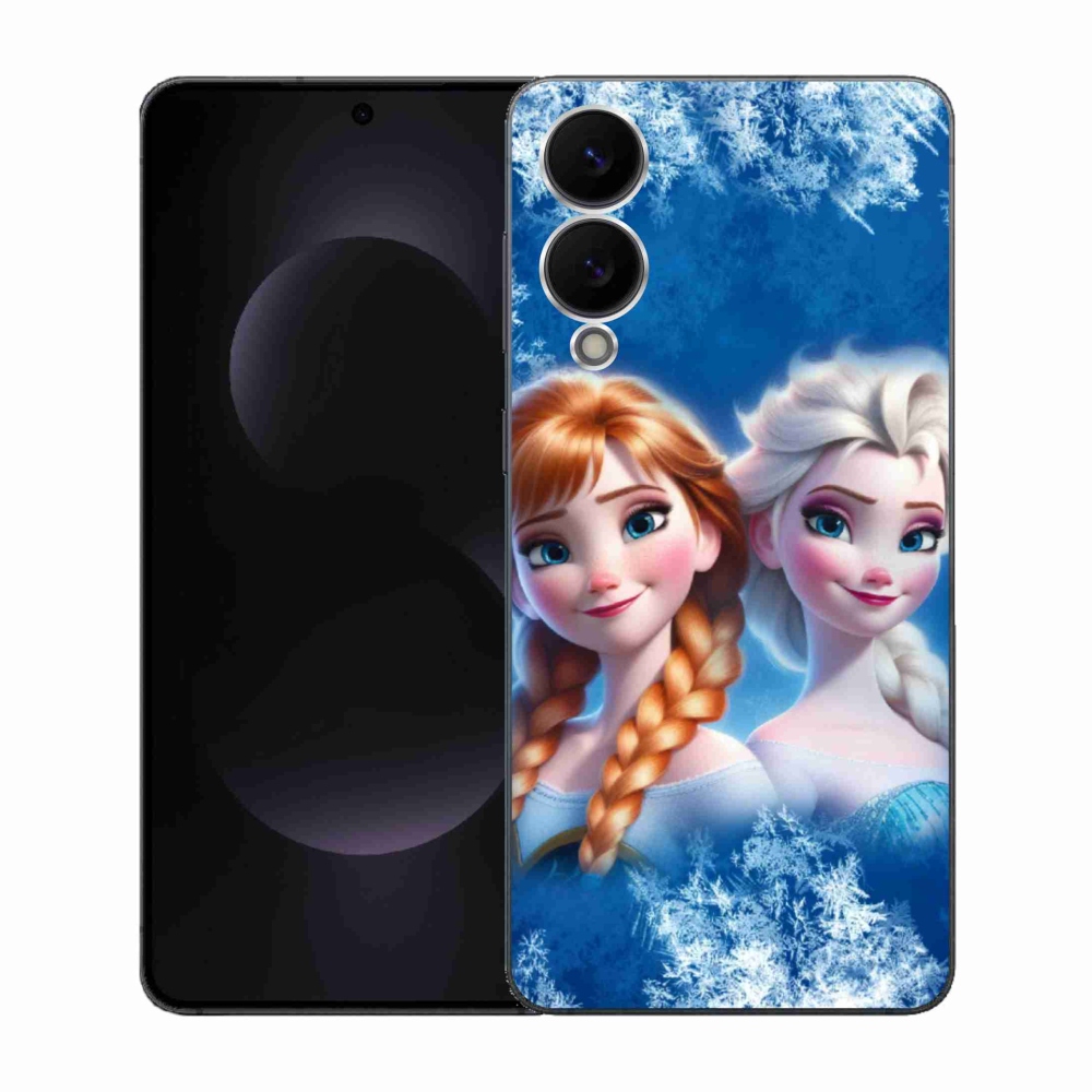 Gél borítás mmCase Samsung Galaxy S25 Edge készülékhez - Ice Kingdom 2