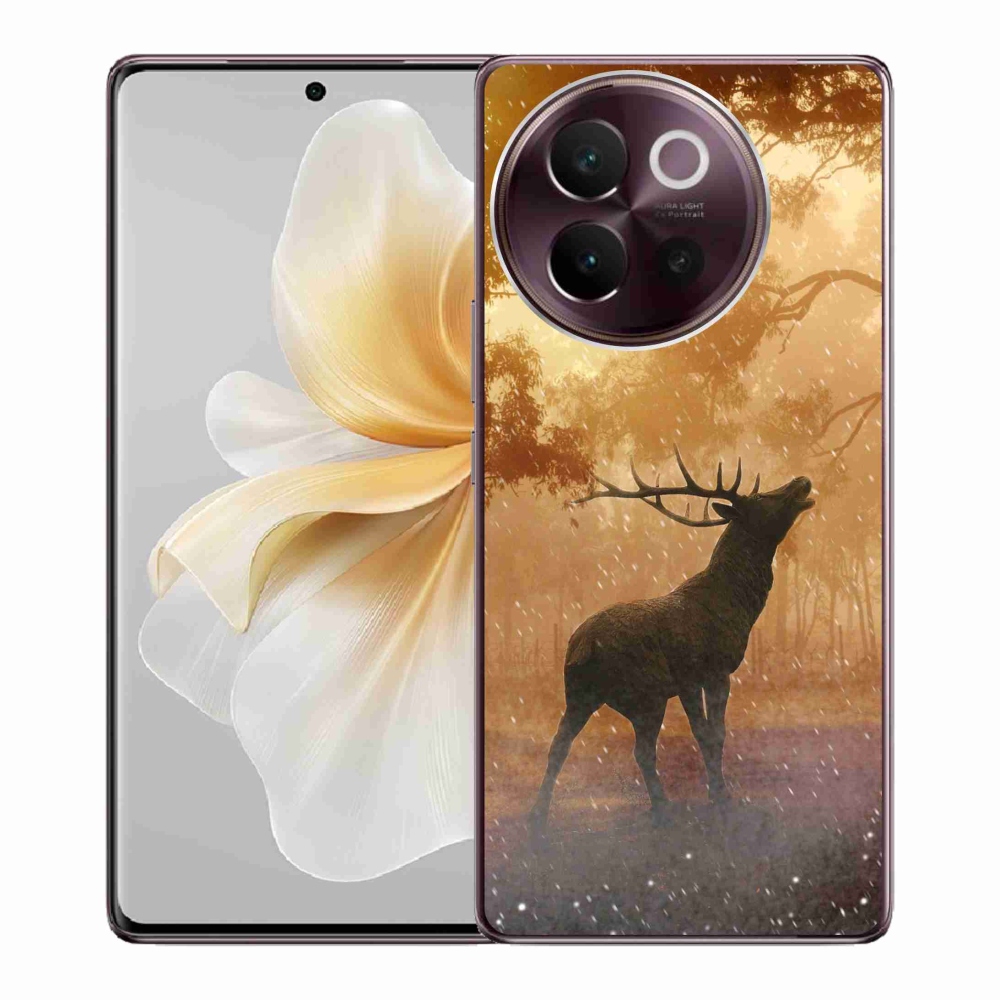 Gél borítás mmCase a Vivo V40 Lite 5G-hez - szarvas a vadászaton