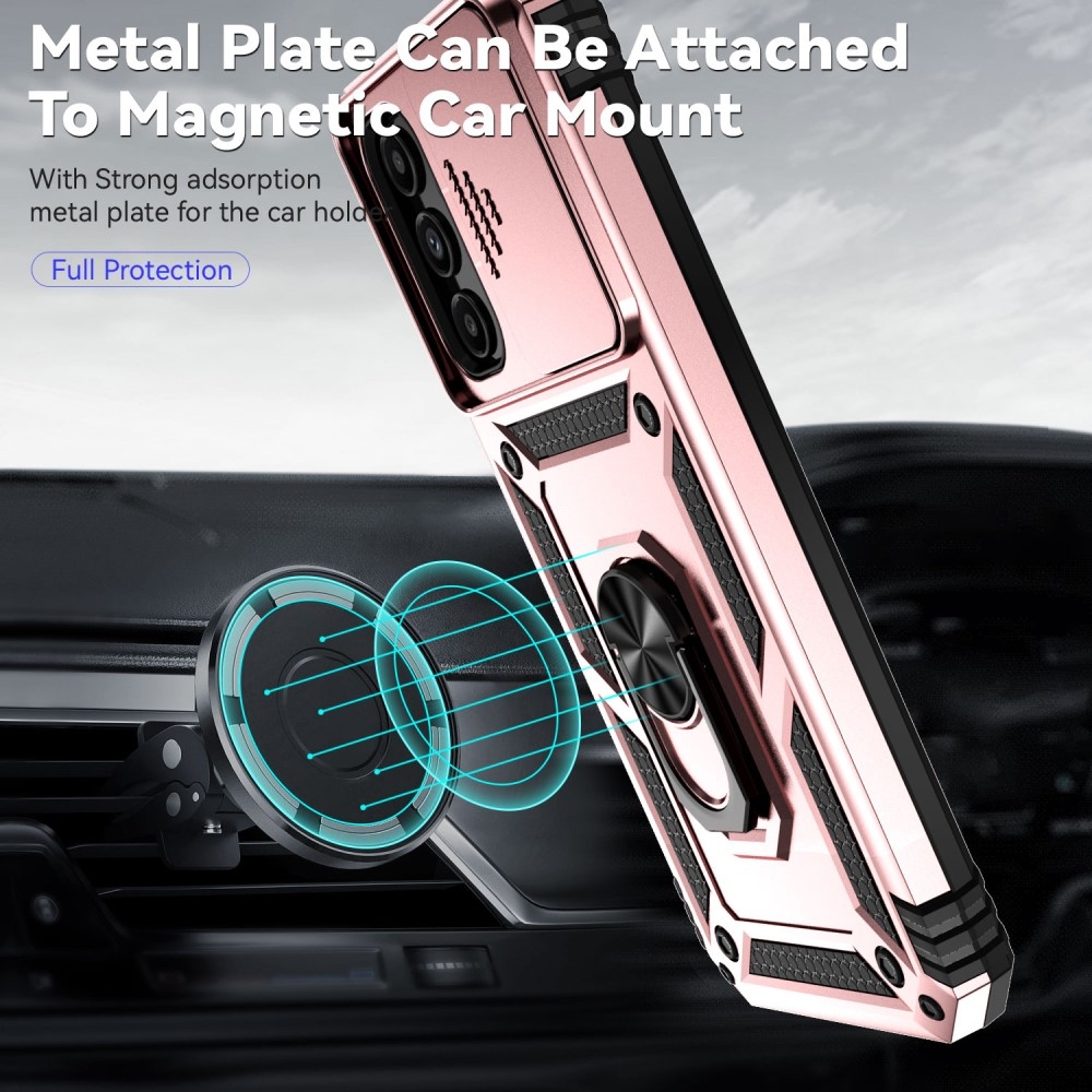 Csúszásálló borítás Samsung Galaxy S23 FE készülékhez - rózsaarany