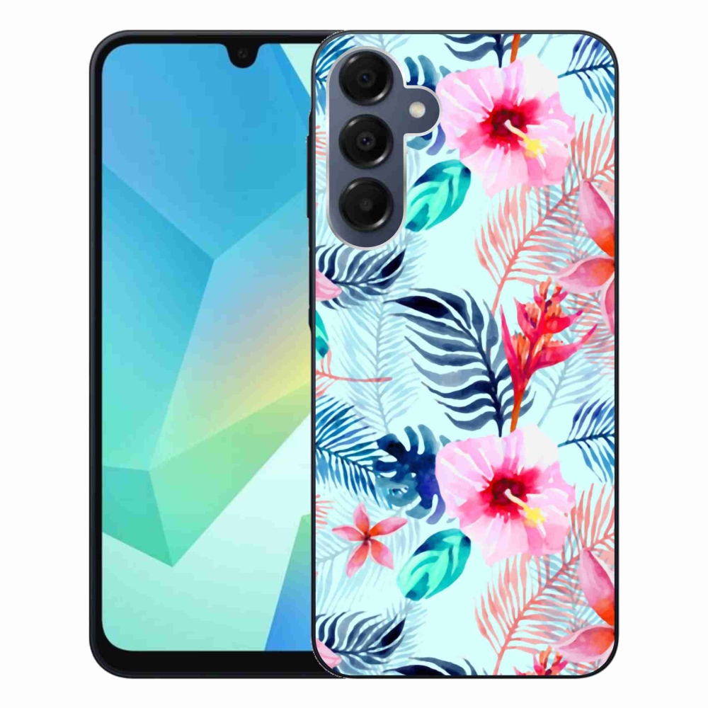 Gél borítás mmCase Samsung Galaxy A16 4G/5G - virágok