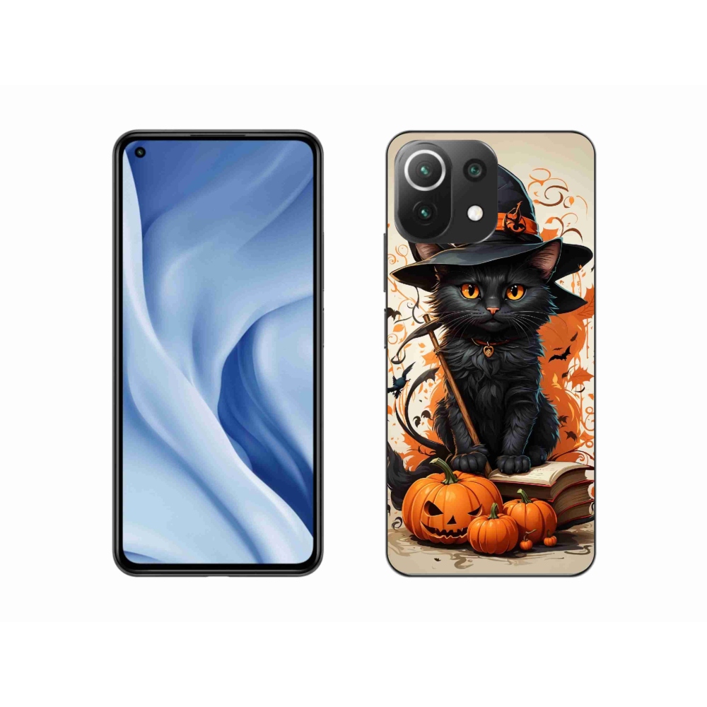 Gél borítás mmCase a Xiaomi Mi 11 Lite 4G/5G-hez - macskavarázsló